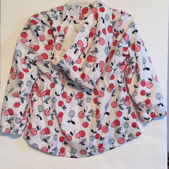 Girls wonder nation white cherry spring jacket - Picture 12 of 13